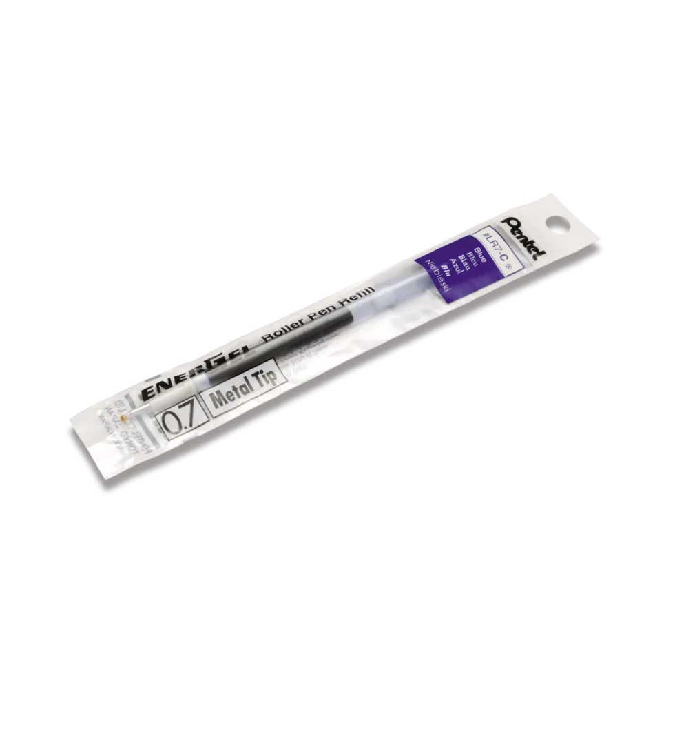Wkład do piór kulkowych EnerGel - Pentel - niebieski, 0,7 mm