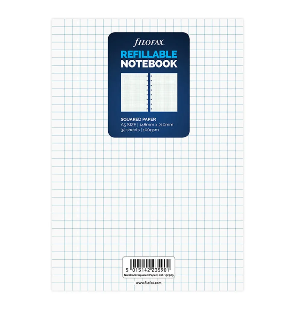 Wkład w kratkę do notesu - Filofax - 32 ark.