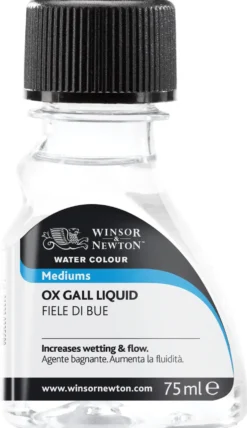 Żółć wołowa do akwareli Ox Gall Liquid - Winsor & Newton - 75 ml