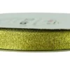 Wstążka brokatowa 12 mm - złota, 32 m