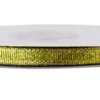 Wstążka brokatowa 6 mm - złota, 32 m