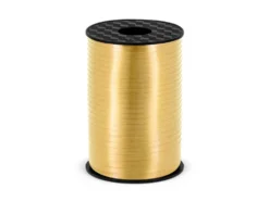 Wstążka plastikowa do balonów - złota, 5 mm x 225 m