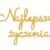 Wykrojnik - DpCraft - Najlepsze życzenia