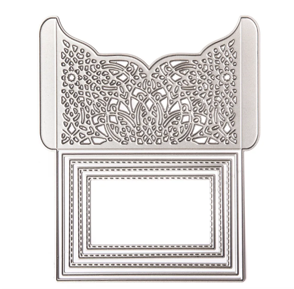Wykrojnik - DpCraft - Składane zaproszenie, 12,1 x 14,4 cm