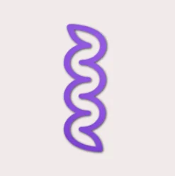 Zakładka Helix 3D - The Completist. - Lavender