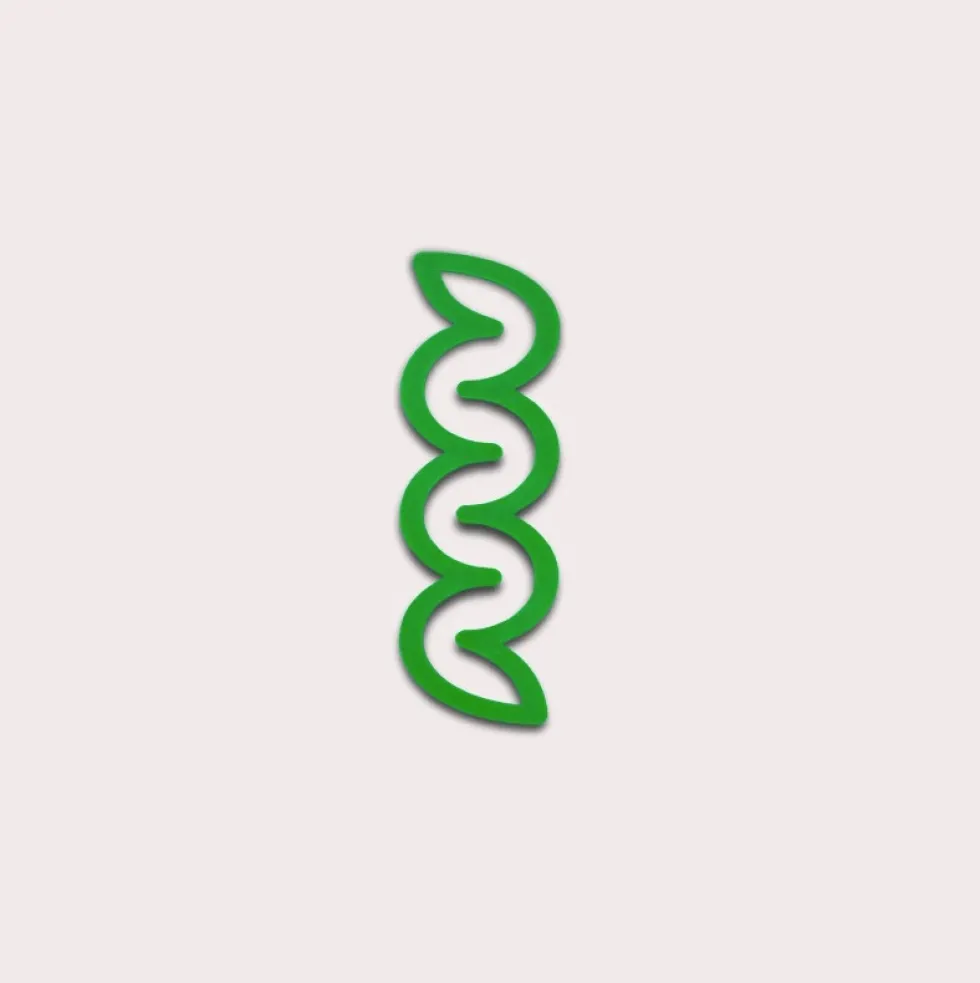 Zakładka Mini Helix 3D - The Completist. - Emerald