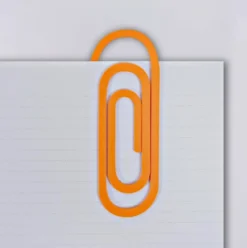 Zakładka Paperclip 3D - The Completist. - Chartreuse