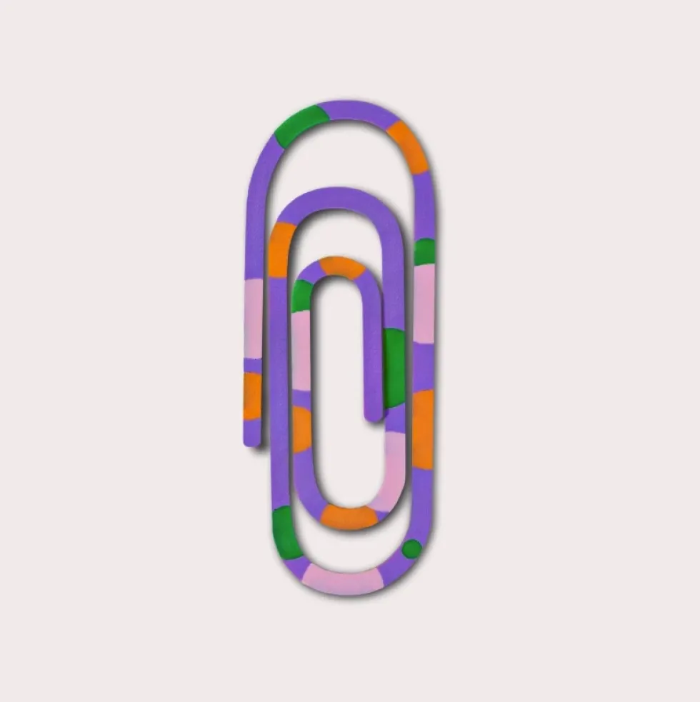 Zakładka Paperclip 3D - The Completist. - Multicolour
