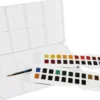 Zestaw akwareli Aquafine Studio w półkostkach - Daler Rowney - 48 szt.