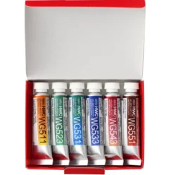 Zestaw akwareli Artists’ Watercolor Granulating Landscape - Holbein - 6 x 5 ml