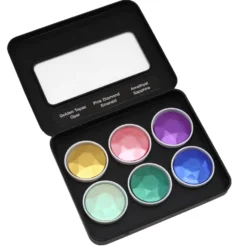 Zestaw akwareli, Bling - Coliro Pearl Colors - 6 kolorów
