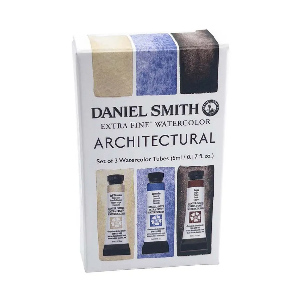Zestaw akwareli Extra Fine Architectural - Daniel Smith - 3 x 5 ml