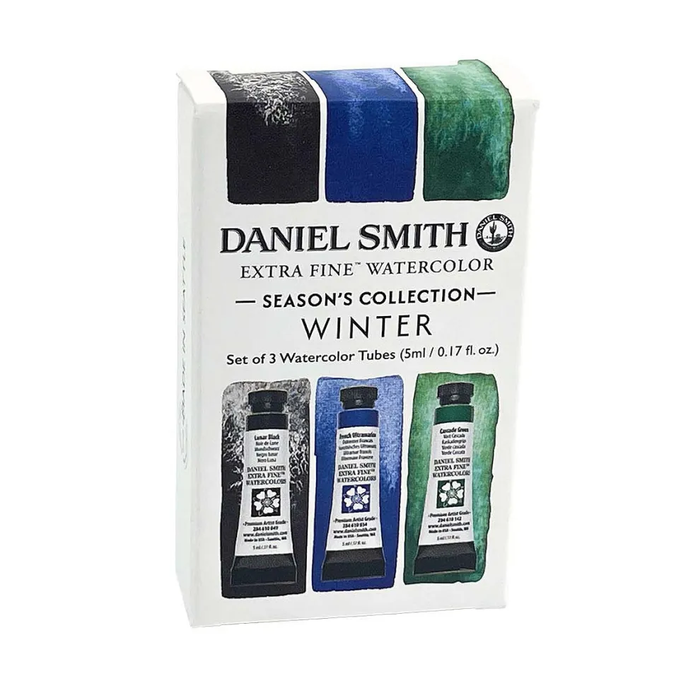 Zestaw akwareli Extra Fine Season's Collection Winter - Daniel Smith - 3 x 5 ml