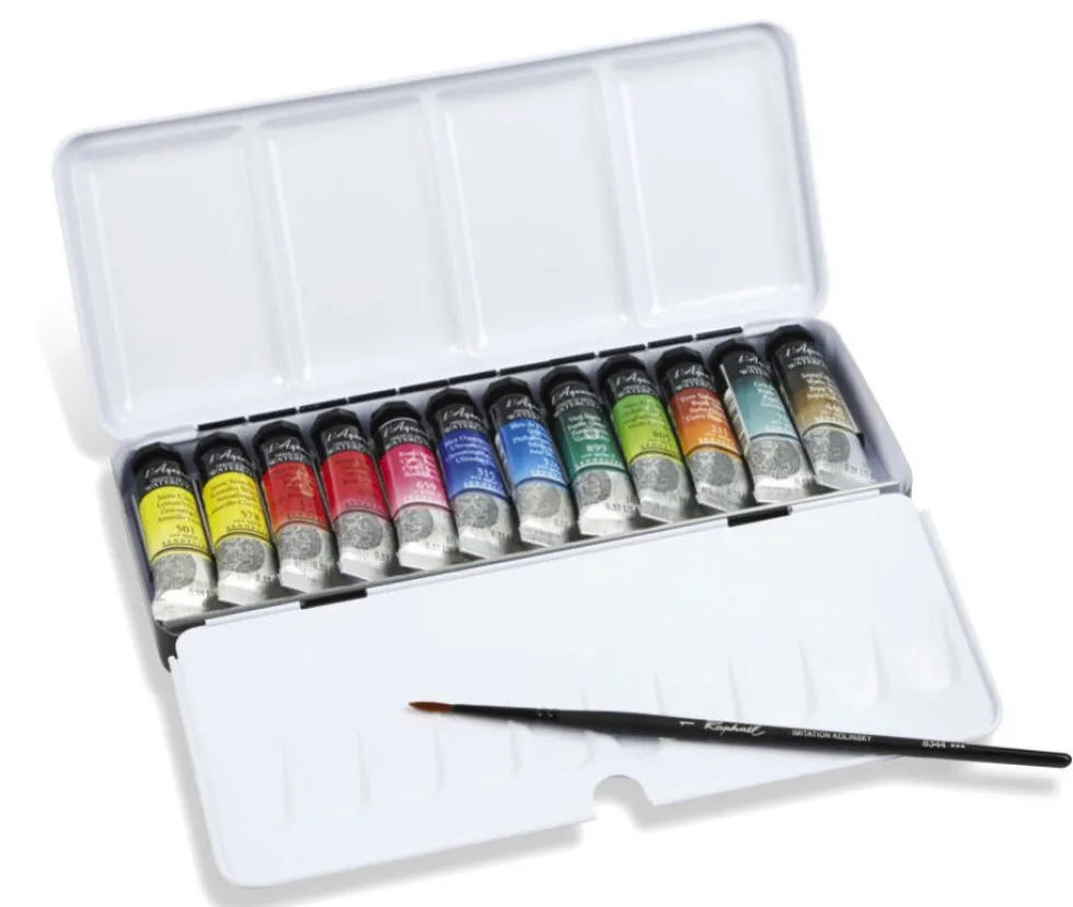 Zestaw akwareli l’Aquarelle - Sennelier - 12 x 10 ml