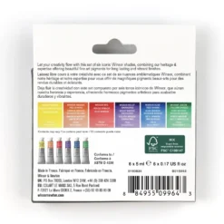 Zestaw akwareli Professional Winsor - Winsor & Newton - 6 x 5 ml