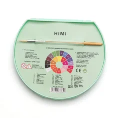 Zestaw akwareli Semi-Moist Green - HIMI - 24 szt.