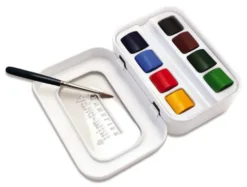 Zestaw akwareli w półkostkach l'Aquarelle Aqua-mini - Sennelier - 8 szt.