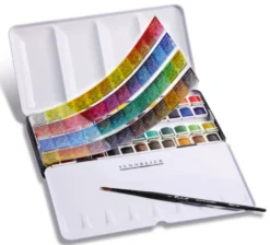Zestaw akwareli w półkostkach l'Aquarelle - Sennelier - 48 szt.