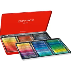 Zestaw akwarelowych pasteli Neocolor II - Caran d'Ache - 84 kolory