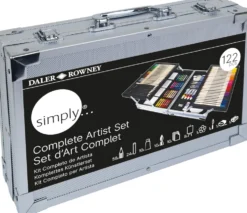 Zestaw artystyczny Complete Art Set w walizce - Daler Rowney - 122 szt.