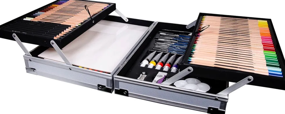 Zestaw artystyczny Complete Art Set w walizce - Daler Rowney - 122 szt.