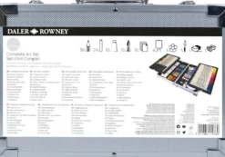 Zestaw artystyczny Complete Art Set w walizce - Daler Rowney - 122 szt.