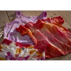 Zestaw do farbowania ubrań Tie Dye Textile Silk - Talens Art Creation - różowy