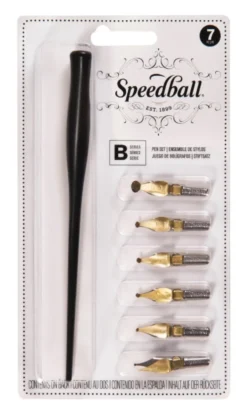 Zestaw do kaligrafii B-Series - Speedball - 7 szt.