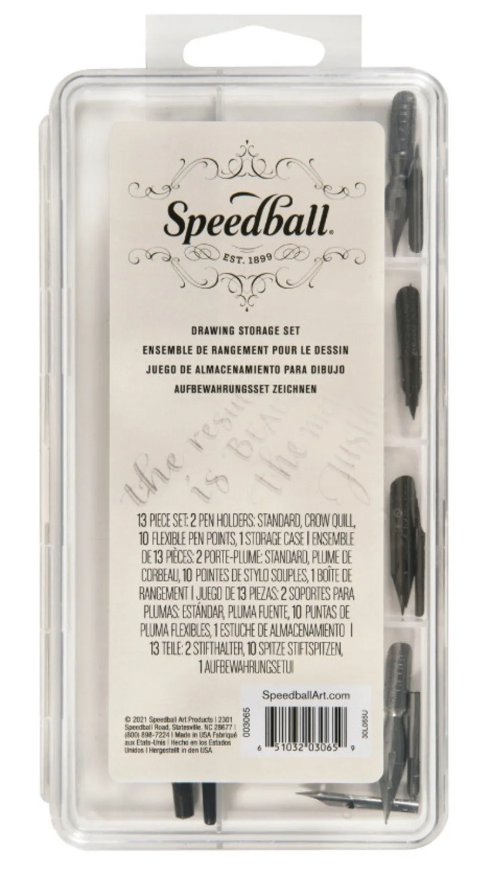 Zestaw do kaligrafii Drawing - Speedball - 13 szt.