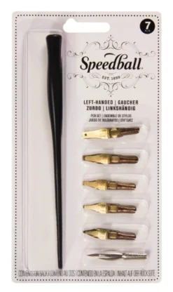 Zestaw do kaligrafii Left-Handed - Speedball - 7 szt.