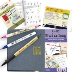 Zestaw do kaligrafii Zig Brush Lettering Starter Set - Kuretake - 5 szt.
