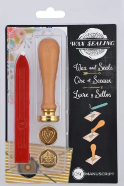 Zestaw do lakowania - Manuscript - Decorative Sealing Set Emotions