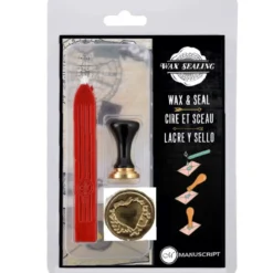 Zestaw do lakowania Wax & Sealing Set - Manuscript