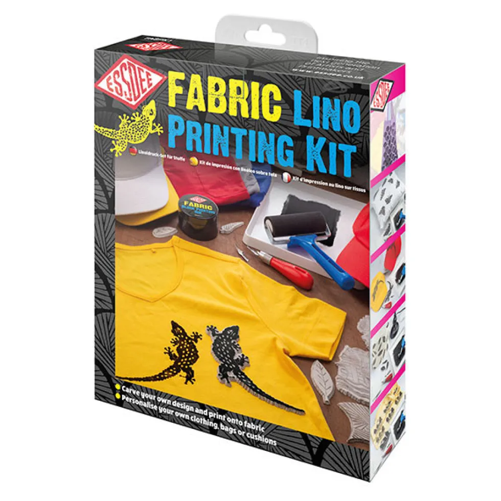 Zestaw do linorytu Fabric Lino Printing Kit - Essdee