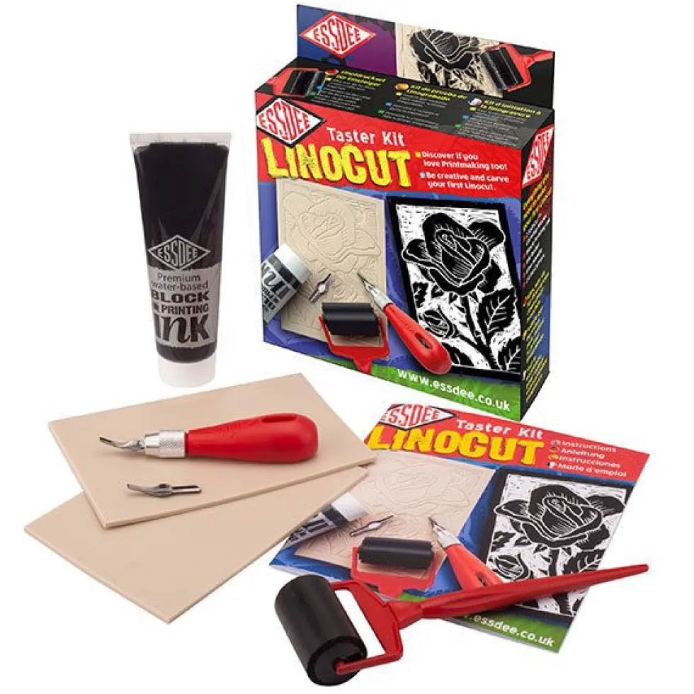 Zestaw do linorytu Linocut Taser Kit - Essdee - 8 szt.