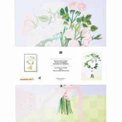 Zestaw do malowania po numerach - Rico Design - Roses Bouquet