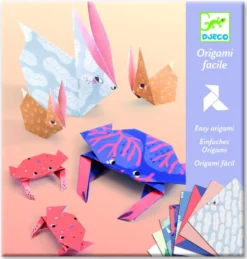 Zestaw do origami - Djeco - Family, 28 szt.