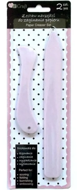 Zestaw do zaginania papieru, kostka introligatorska - DpCraft - 12 i 20,5 cm