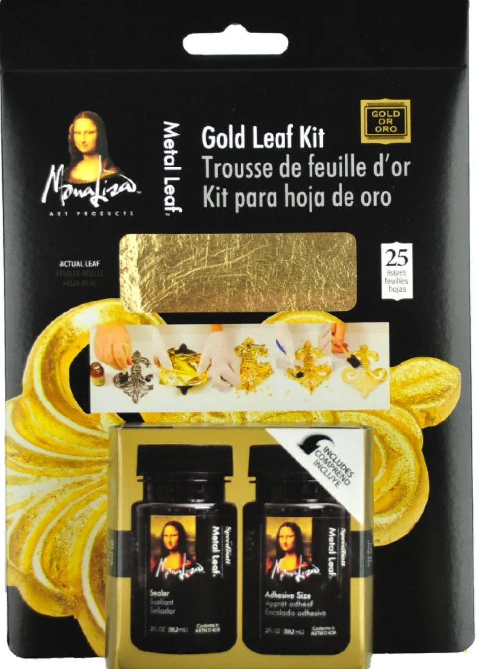 Zestaw do złoceń Mona Lisa - Speedball - Gold