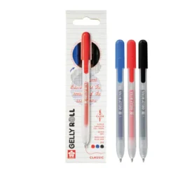 Zestaw długopisów żelowych Gelly Roll Classic - Sakura - 0,40 mm, 3 szt.