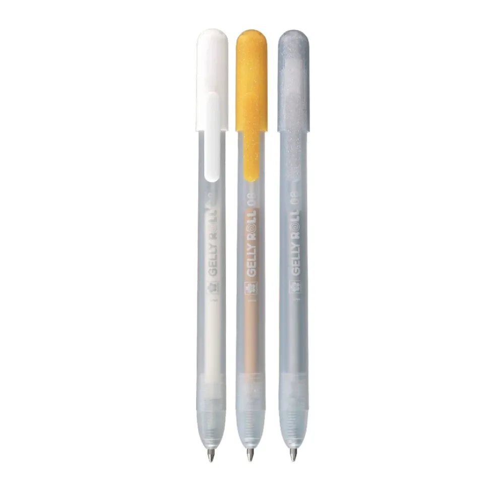 Zestaw długopisów żelowych Gelly Roll Special 3A - Sakura - 0,45 mm, 3 szt.