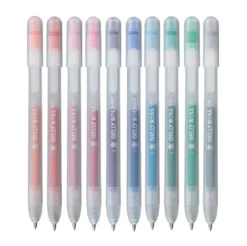 Zestaw długopisów żelowych Gelly Roll Stardust - Sakura - 0,45 mm, 10 szt.