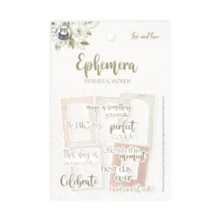 Zestaw elementów Frames and Words - Piątek Trzynastego - Love and lace 13 szt.