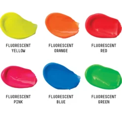 Zestaw farb akrylowych Basics Acrylic Fluorescents - Liquitex - 6 kolorów x 22 ml