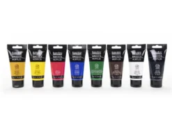 Zestaw farb akrylowych Basics Acrylic - Liquitex - 8 kolorów x 75 ml