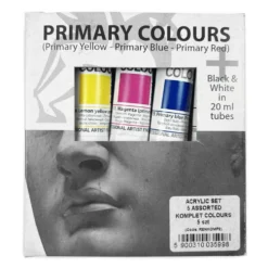 Zestaw farb akrylowych Colours - Renesans - 5 x 20 ml