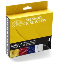 Zestaw farb akrylowych Galeria - Winsor & Newton - CMYK 6 szt.
