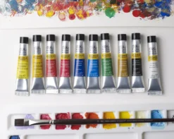 Zestaw farb akrylowych Galeria - Winsor & Newton - 12 ml x 10 szt.