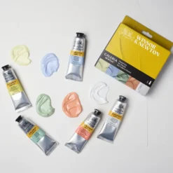 Zestaw farb akrylowych Galeria - Winsor & Newton - Pastel 6 szt.