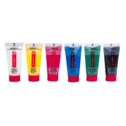 Zestaw farb akrylowych, Primary - Talens Art Creation - 6 kolorów x 12 ml